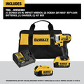 Impact Wrenches | Dewalt DCF883M2 20V MAX XR Brushed Lithium-Ion 3/8 in. Cordless Impact Wrench with Hog Ring Anvil with (2) 4 Ah Batteries image number 1