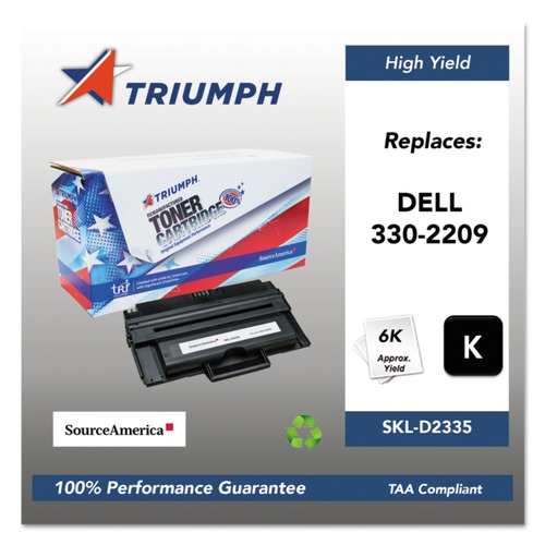 Ink & Toner | Triumph SKL-D2335 Remanufactured 330-2209 6,000 Page-Yield High-Yield Toner - Black image number 0