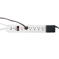  | Innovera IVR71654 7 AC Outlets 4 ft. Cord 1080 Joules Surge Protector - White image number 2