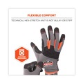 Work Gloves | Ergodyne 17042 ProFlex 710 Heavy-Duty Mechanics Gloves Gray Small Pair image number 1