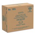 Food Trays, Containers, and Lids | Dart 16EL Cappuccino Sip Hole Lids for Foam Cups and Containers - White (1000/Carton) image number 3