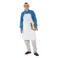 Cooking Aprons | KleenGuard 36550 28 in. x 40 in. A20 Apron - One Size Fits All, White image number 1