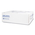 Trash Bags | Inteplast Group S404816K 45 gal. 16 microns 40 in. x 48 in. High-Density Interleaved Commercial Can Liners - Black (25 Bags/Roll, 10 Rolls/Carton) image number 4