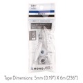 Pens | Tombow 68697 MONO Air 0.19 in. x 236 in. Refill Pen-Type Correction Tape - Clear Applicator image number 1