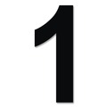 Office & Office Supplies | Chartpak 01130 1 in. Tall Press-On Vinyl Self-Adhesive Numbers - Black Characters (44/Pack) image number 2