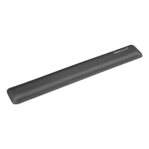 Office Furniture Accessories | Fellowes Mfg Co. 9175301 18.37 x 2.75 Keyboard Wrist Support with Microban Protection - Graphite image number 0