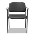  | Alera ALEUT6816 Sorrento Series 25.59 in. x 24.01 in. x 33.85 in. Ultra-Cushioned Stacking Guest Chair - Black (2/Carton) image number 2