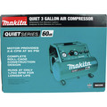 Portable Air Compressors | Makita MAC320Q Quiet Series 1-1/2 HP 3 Gallon Oil-Free Hand Carry Air Compressor image number 9