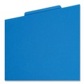 File Folders | Smead 14045 2 in. Expansion Six-Section Poly Classification Folders - Blue Exterior/Letter Size (10/Box) image number 3