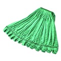 Mops | Rubbermaid Commercial FGT81306GR00 1 in. Headband Microfiber Tube Wet Mop - Green image number 1
