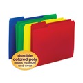 Art & Craft Paper | Smead 10505 0.75 in. Expansion Top Tab Letter Size Poly Colored File Folders - Assorted Colors (12/Pack) image number 2
