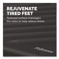 Office Jansan | Fellowes Mfg Co. 100098566 19.3 in. x 14.2 in. x 3.9 in. Breyta Foot Rest - Black image number 6