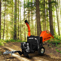 Chipper Shredders | Detail K2 OPC505AE 5 in. - 14 HP Autofeed Wood Chipper with Electric Start KOHLER CH440 Command PRO Commercial Gas Engine image number 15