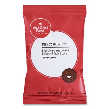Seattle's Best 2 oz. Premeasured Coffee Packs - Pier 70 Blend (18/Box)