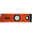 Levels | Klein Tools 935L 3-Vial 24 in. Bubble Level - High Visibility, Orange image number 4
