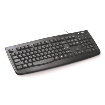 Kensington Pro Fit USB Washable Keyboard, 104 Keys - Black