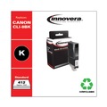  | Innovera IVRPCLI8BK Remanufactured 412-Page Yield Ink for CLI8BK (0620B002) - Black image number 1