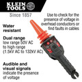 Detection Tools | Klein Tools HVNCVT-1 Dual Range Cordless High Voltage Tester Kit image number 1