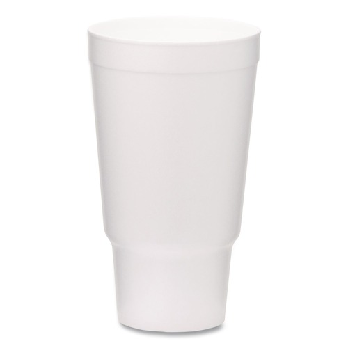 Food Service | WinCup 221983 32 oz Foam Drink Cups - White (400/Carton) image number 0