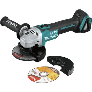 Makita XAG09Z 18V LXT Lithium-Ion Brushless Cordless 4-1/2 in. / 5 in. Cut-Off/Angle Grinder with Electric Brake (Tool Only)