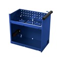 Utility Carts | Homak BL06044090 RSPRO 44 in. 9-Drawer Power Service Cart - Blue image number 1