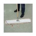  | Boardwalk BWKM365C 36 in. x 5 in. Cotton Head 60 in. Wood Handle Cotton Dry Mopping Kit - Natural (1-Kit) image number 5