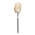 Cleaning Brushes | Rubbermaid Commercial FG9C04000000 Telescoping Lambswool Duster with 30 in. to 42 in. Handle (6/Carton) image number 2