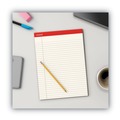 Office Jansan | Universal UNV35882 50-Sheet 8.5 in. x 11 in. Colored Perforated Writing Pads - Wide/Legal Rule, Ivory (1 Dozen) image number 7