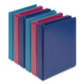 Binders & Binding Supplies | Samsill MP28609 8.5 in. x 5.5 in. 1 in. Capacity 3 Rings Economy Round Ring View Binder - Assorted (6/Carton) image number 0