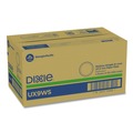 Office Jansan | Dixie UX9WS Pathways Soak-Proof Shield WiseSize 8.5 in. Paper Plates - Green/Burgundy (125/Pack, 4 Packs/Carton) image number 3