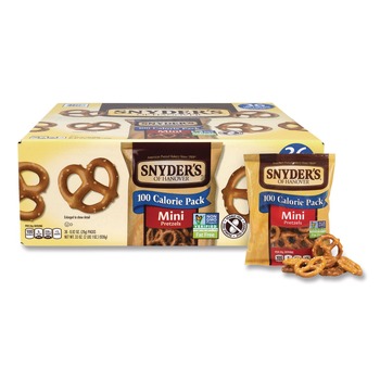 Green Rabbit 810128792073 0.92 oz Mini Pretzels (72/Carton)