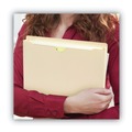 Office Jansan | Smead 75607 Straight Tab 100% Recycled Top Tab File Jackets - Legal, Manila (50/Box) image number 9