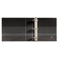 Office Jansan | Avery 09700 11 in. x 8.5 in. Sheet Size 3 in. Capacity 3 Rings Durable View Binder with DuraHinge and EZD Rings - Black image number 2