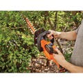 Hedge Trimmers | Black & Decker LHT321LSTE525-BNDL 20V MAX POWERCUT 22 in. Cordless Hedge Trimmer Kit and 20V MAX EASYFEED 12 in. Cordless String Trimmer/Edger Kit with 3 Batteries (1.5 Ah) Bundle image number 13