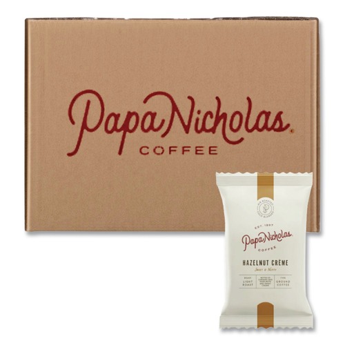 Coffee | PapaNicholas Coffee 25187 Premium Coffee - Hazelnut Cr&egrave;me (18/Carton) image number 0