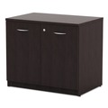  | Alera ALEVA613622ES 34.13 in. x 22.78 in. x 29.5 in. Valencia Series Storage Cabinet - Espresso image number 2