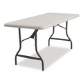  | Iceberg 65213 60 in. x 30 in. x 29 in. IndestrucTable Industrial Rectangular Folding Table - Platinum image number 2