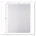  | Alera CM1J442FALEPL 46 x 60 Occasional Use Studded Chair Mat for Flat Pile Carpet - Clear image number 5