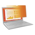 Office Jansan | 3M GF133W9E 16:9 Touch Compatible Privacy Filter for 13.3 in. Widescreen Laptops - Gold image number 1