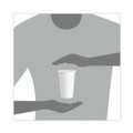 Cutlery | SOLO 316W-2050 16 oz. Single-Sided Poly Paper Hot Cups - White (50 Sleeve, 20 Sleeves/Carton) image number 5