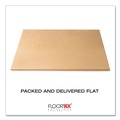  | Floortex PF119225EV Cleartex Advantagemat 48 in. x 36 in. Phthalate Free PVC Chair Mat for Low Pile Carpet - Clear image number 7