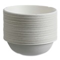 Labor Day Sale! Save $30 off $199! | Eco-Products EP-BL16CNFA 16 oz. Vanguard Renewable and Compostable Sugarcane Bowls - White (800/Carton) image number 2
