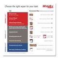Paper Towels and Napkins | WypAll 41041 11.1 in. x 16.8 in. Power Clean X80 Heavy Duty Cloths - Blue (160/Carton) image number 10