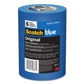  | 3M 2090-24EVP Original 0.94 in. x 60 yards Multi-Surface Painter's Tape - Blue (6/Pack) image number 0