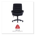  | Alera 12010-01D Kesson Series 19.21 in. to 22.7 in. Seat Height High-Back Office Chair - Black image number 3