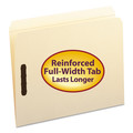 Office Jansan | Smead 14513 Two-Fastener Folders Top Straight Tabs - Letter, Manila (50/Box) image number 4