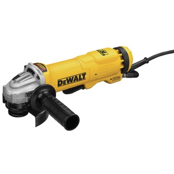 Dewalt 120V 11 Amp 4.5 in. Small Angle Paddle Switch Corded Angle Grinder with Brake and No-Lock On
