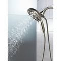 Bathtub & Shower Heads | Delta 58480-SS-PK H2Okinetic In2ition 5-Setting Two-in-One Shower - Stainless image number 2