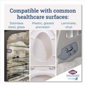 Hand Wipes | Clorox Healthcare 30577 6 in. x 5 in. 1-Ply Bleach Germicidal Wipes - Unscented, White (150/Canister) image number 10