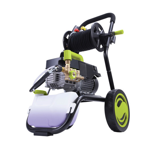 Pressure Washers | Sun Joe SPX9009-PRO Commercial 1800 PSI 2.41 HP Motor, Portable Pressure Washer with Roll Cage & Hose Reel image number 0